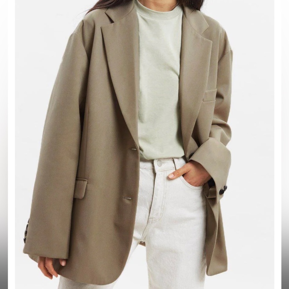 The Frankies Shop Oversized Boyfriend Blazer